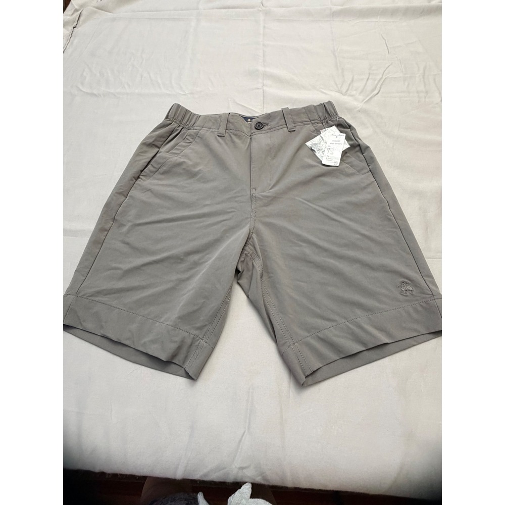 Brooks Brothers Mens Gray Tech Performance Shorts Size 32 NWT 00354002